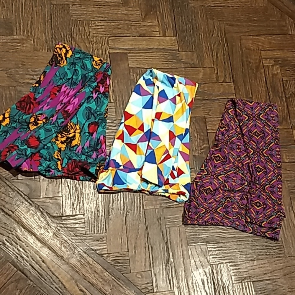 💖FINALPRICE💖3pc💚LulaRoe Leggings (one Size)💜 - Picture 5 of 6